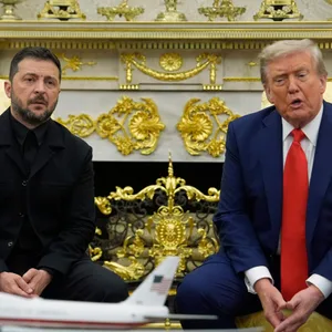 Wolodymyr Selenskyj und Donald Trump im Oval Office.