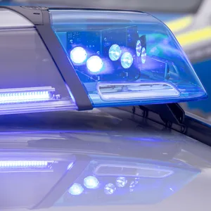 Polizeiauto mit Blaulicht