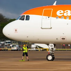 Maschine der Fluggesellschaft Easyjet