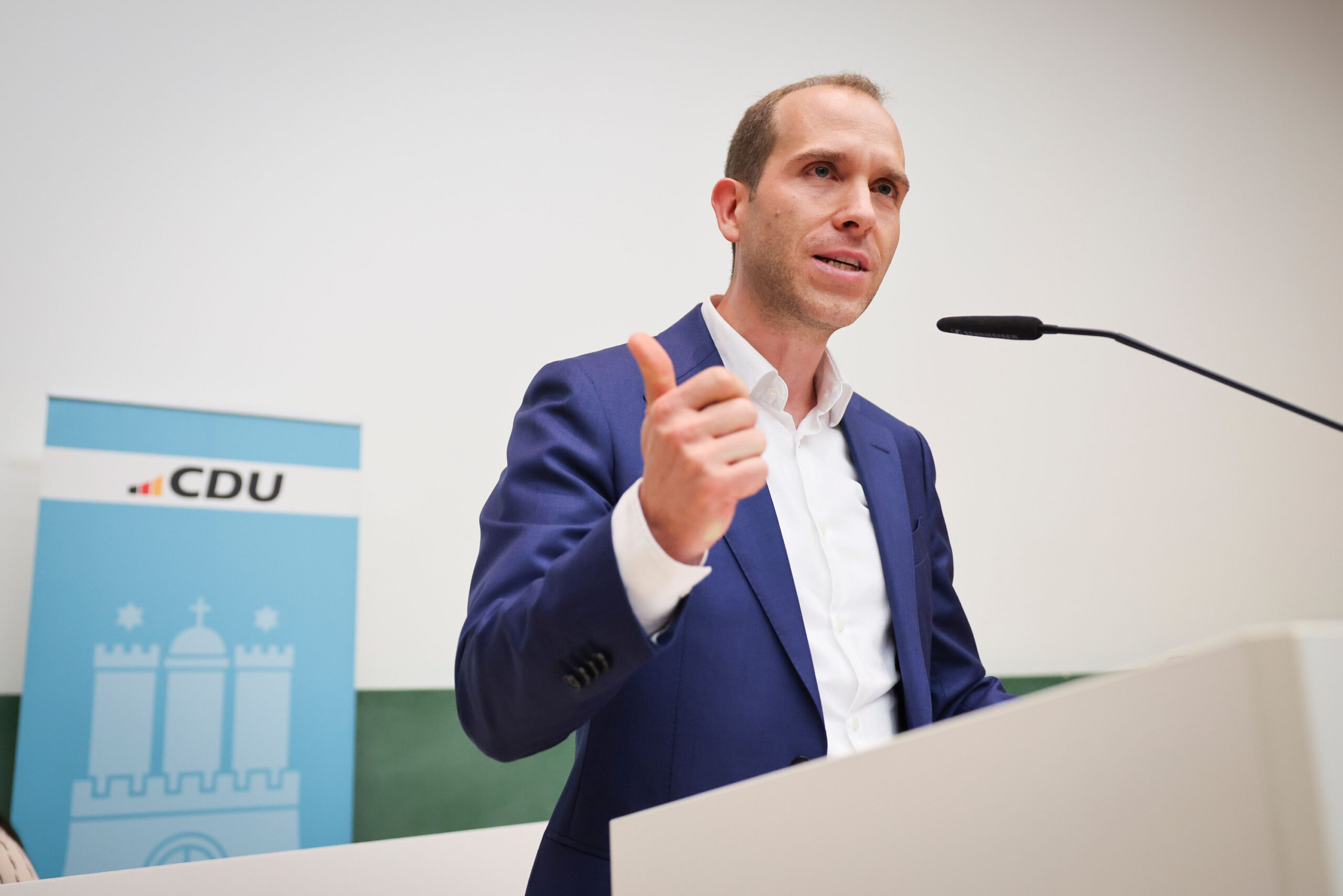 Dennis Thering, Landes- und Fraktionsvorsitzender der CDU Hamburg