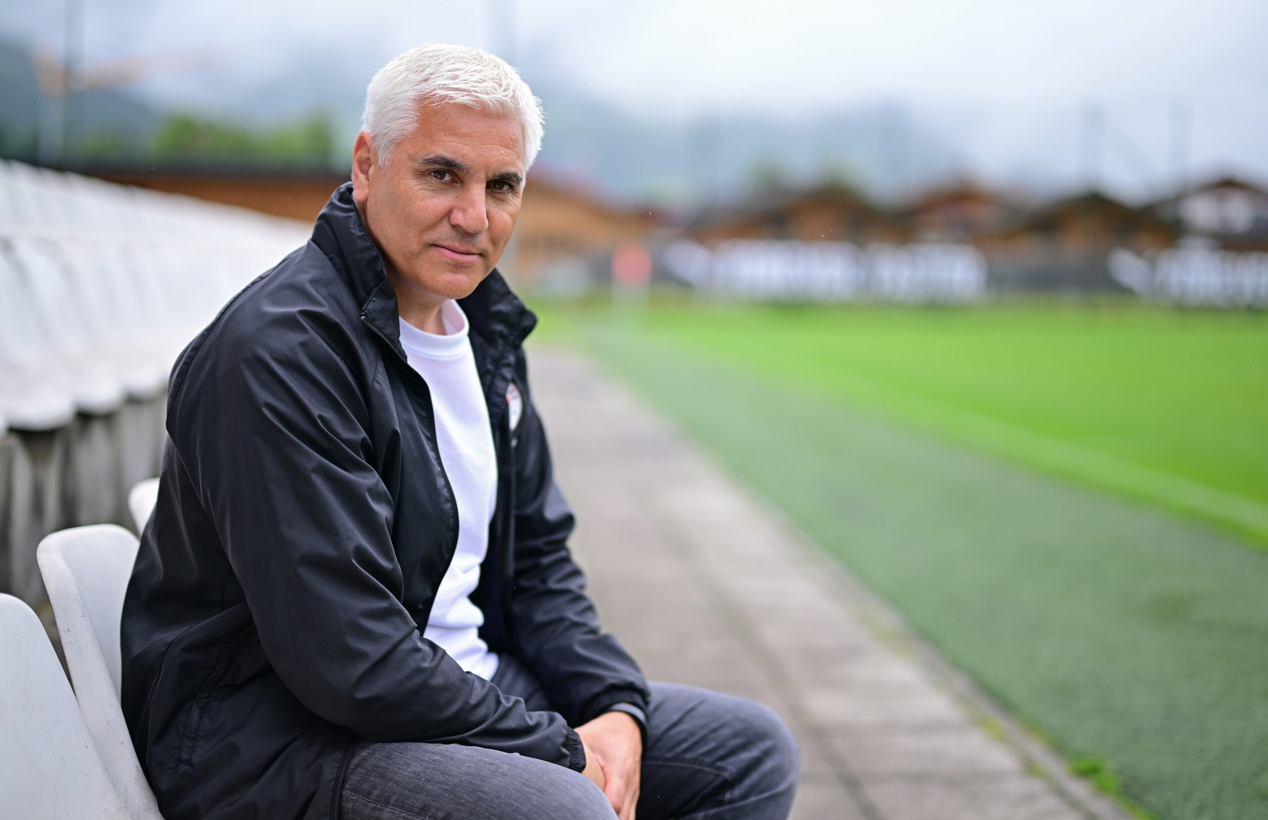 Andreas Bornemann im St. Pauli-Trainingslager in Flachau
