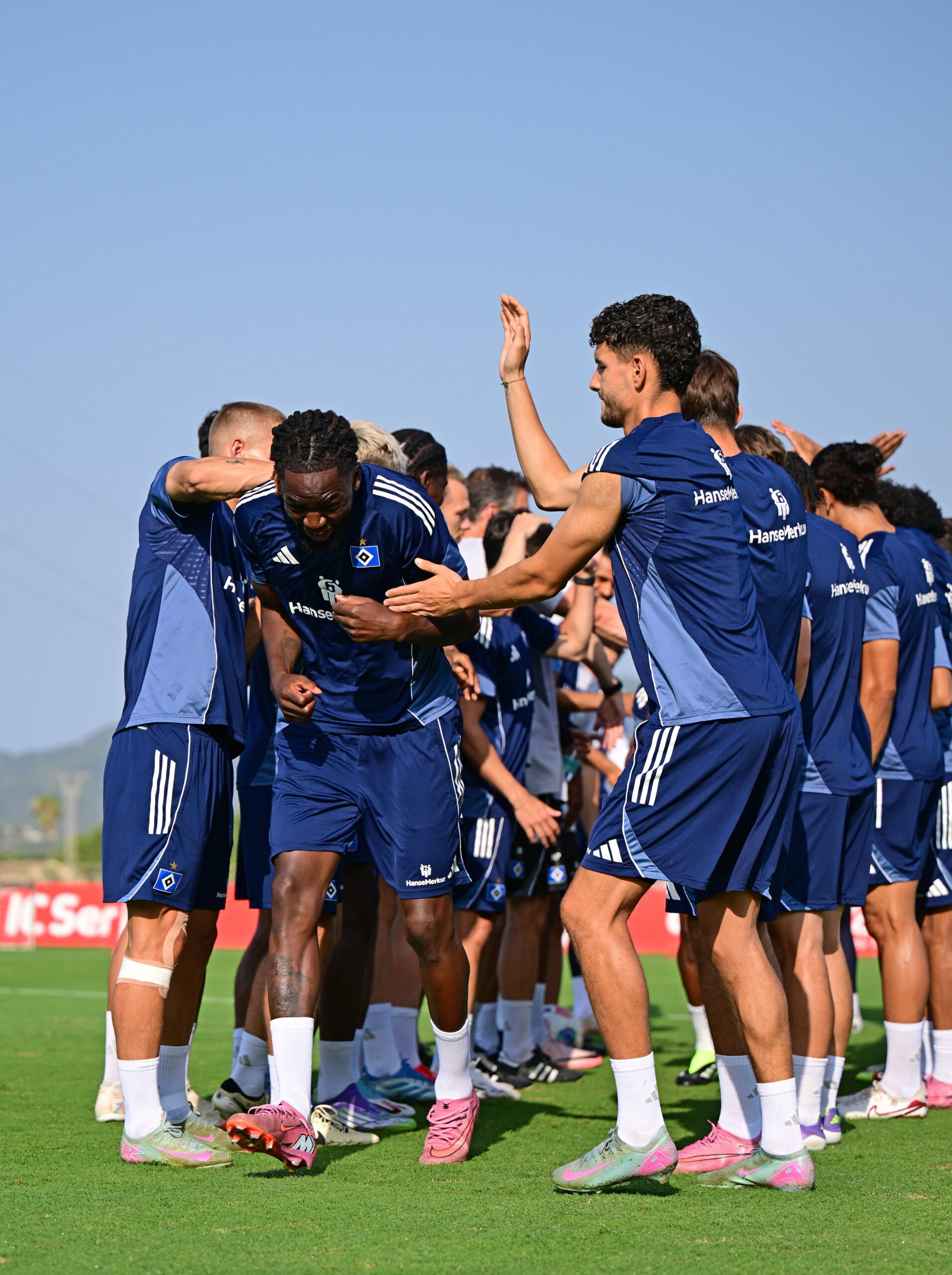 HSV-Profis haben Spaß auf Mallorca