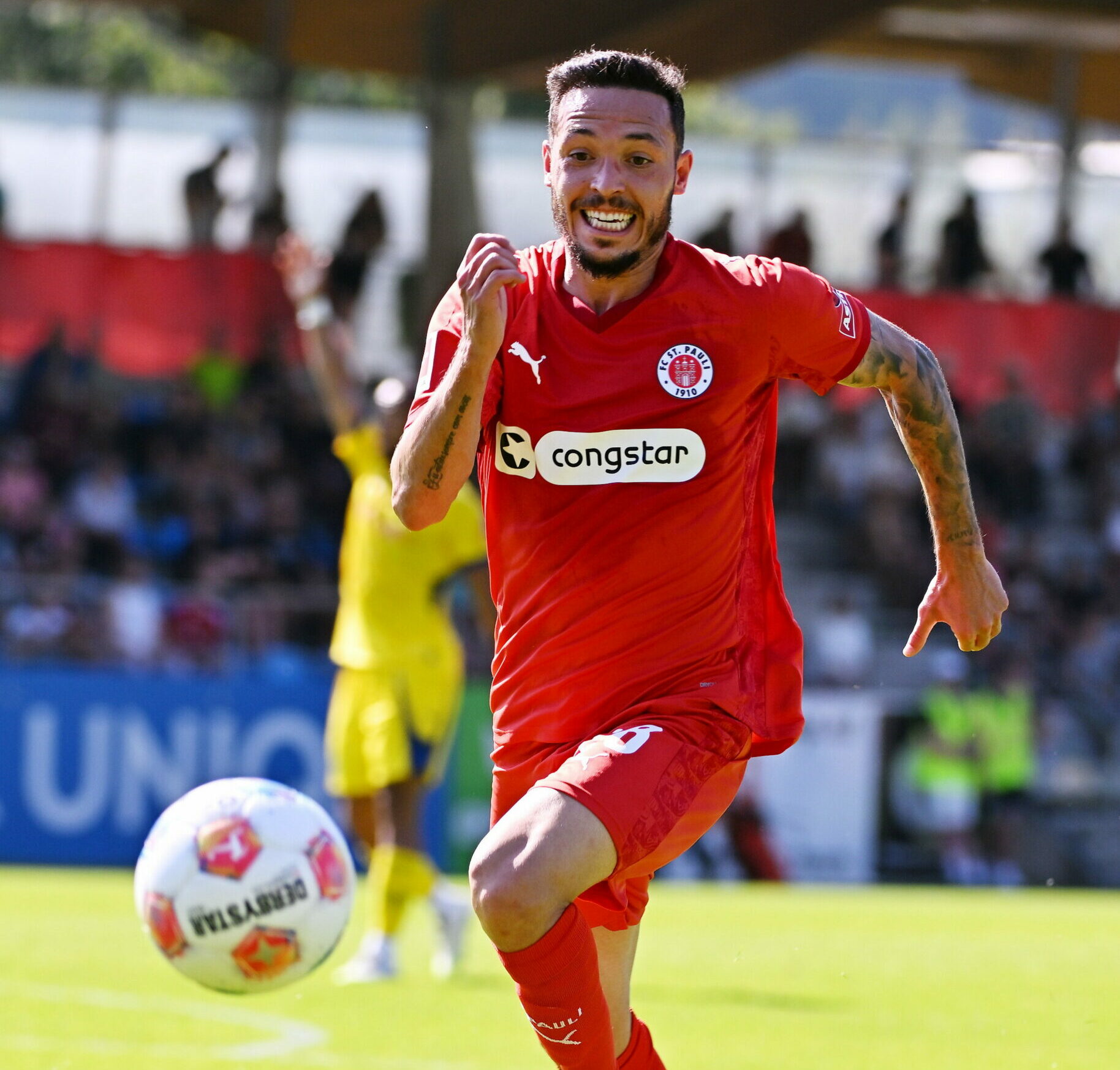 Mathias Pereira Lage im Einsatz gegen Hellas Verona