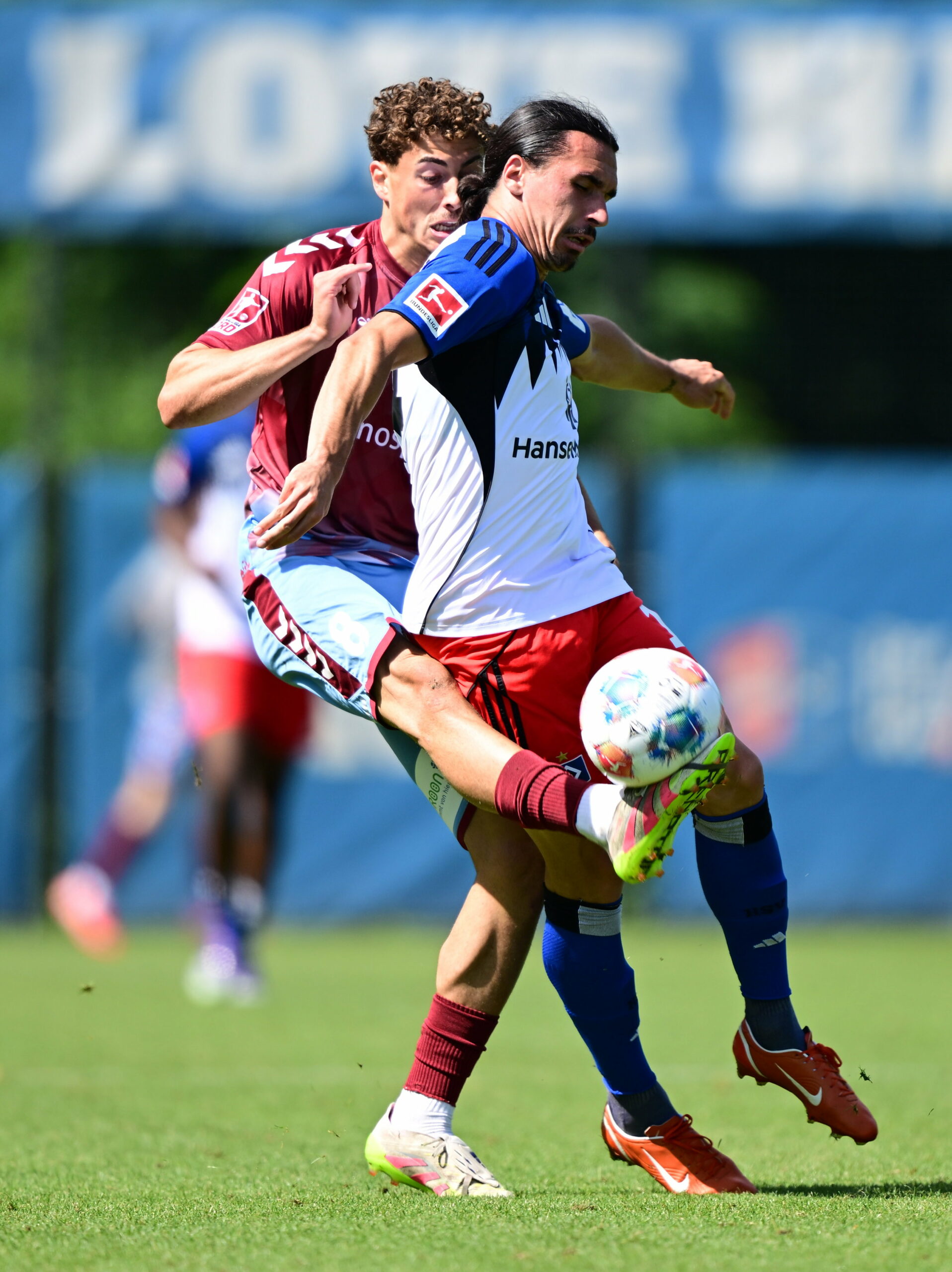 Rayan Philippe im Testspiel gegen Flensburg