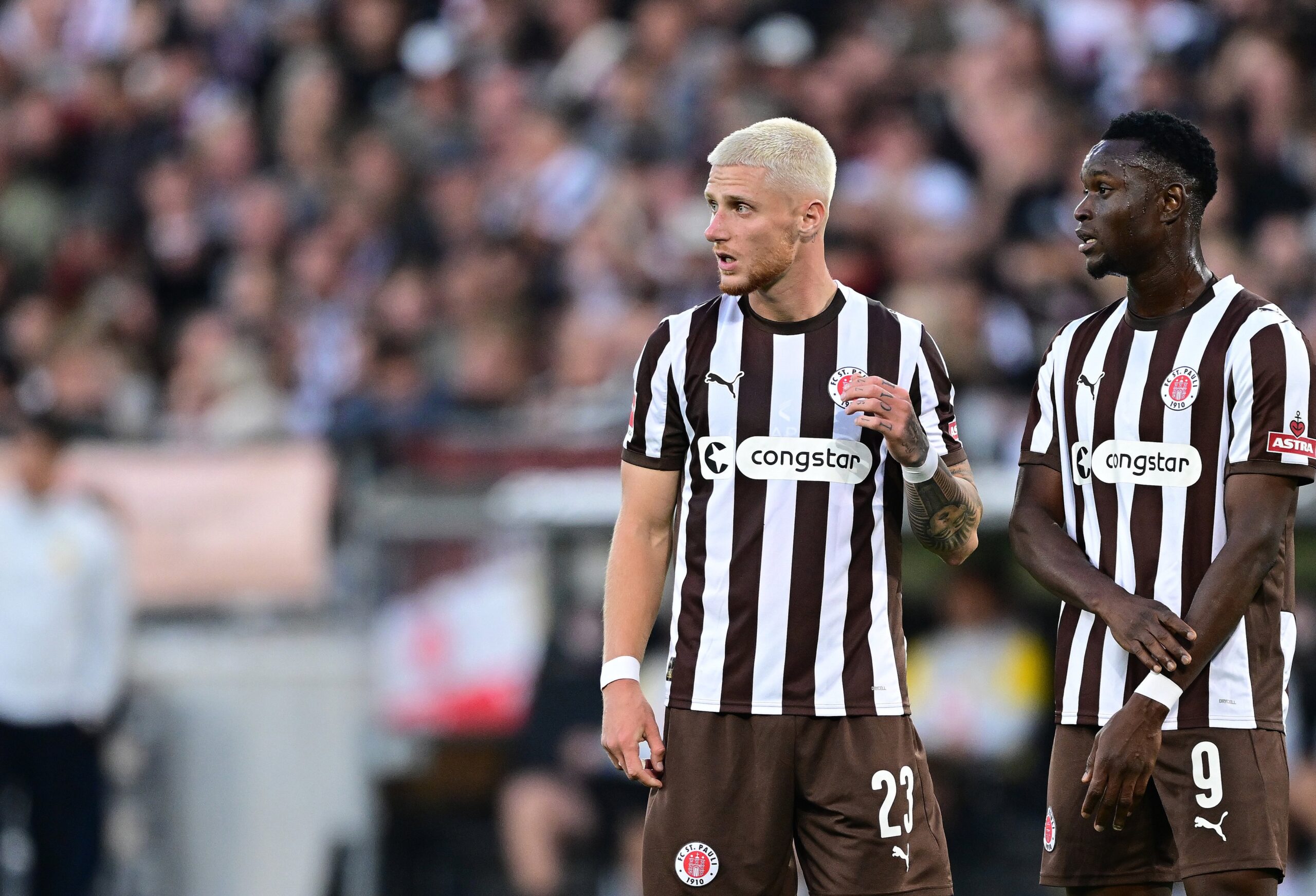 Louis Oppie und Abdoulie Ceesay