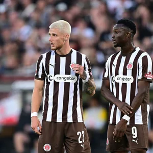 Louis Oppie und Abdoulie Ceesay