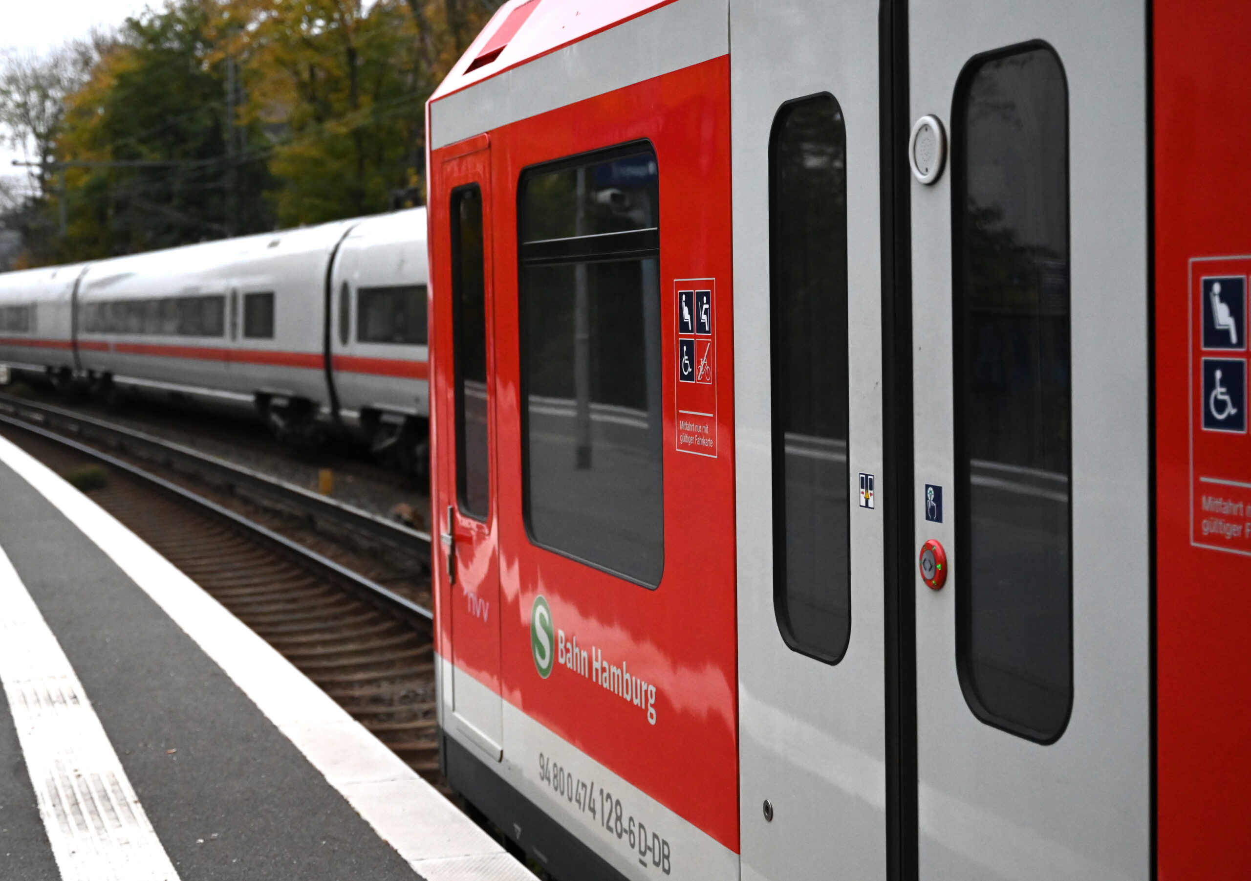 Wegen eines Flaschensammlers im Gleis wurde der S-Bahnverkehr am Samstag kurzzeitig gestoppt.