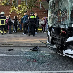 Die Unfallstelle an der Osdorfer Landstraße, Ecke Bockhorst.