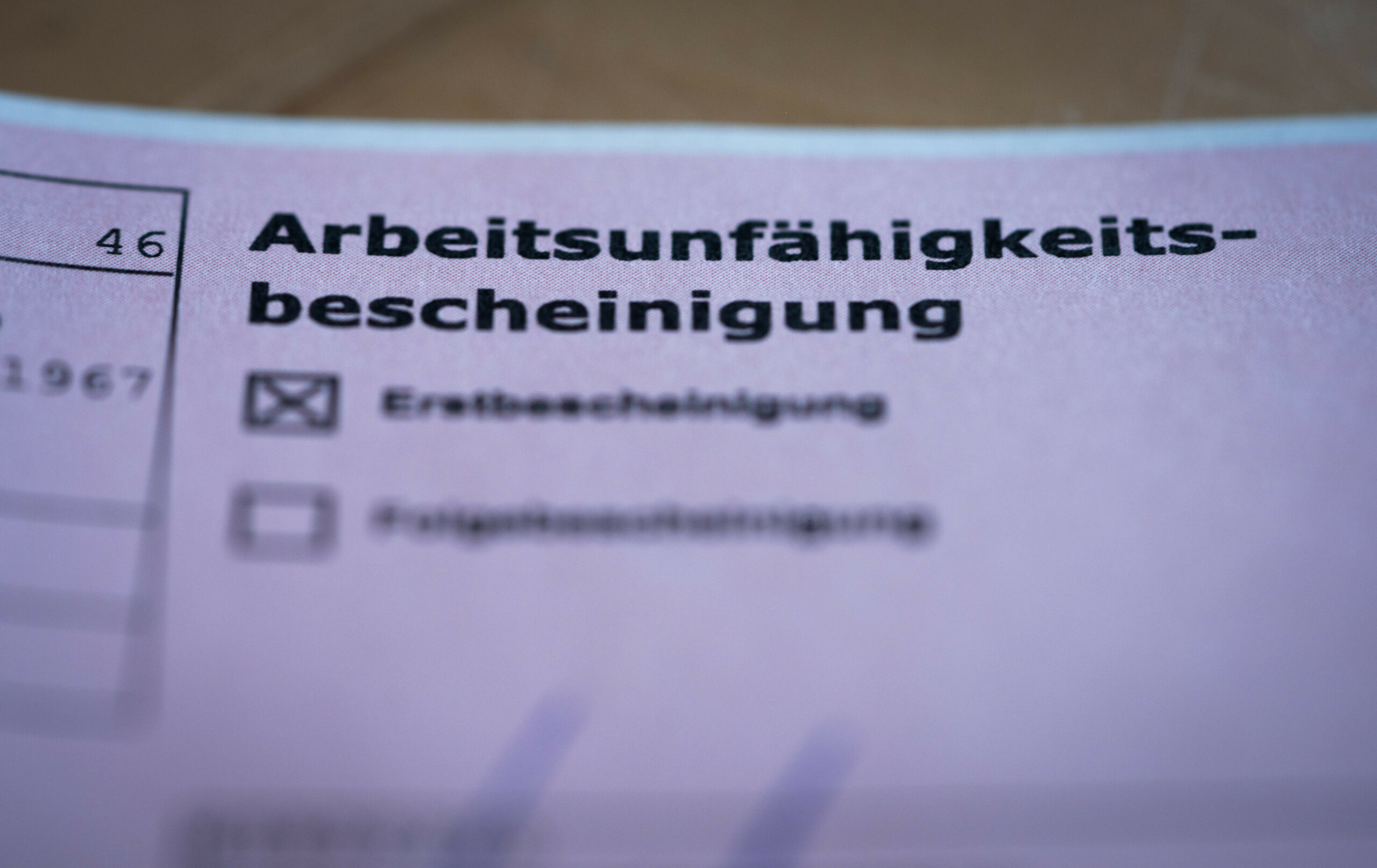 Krankschreibung