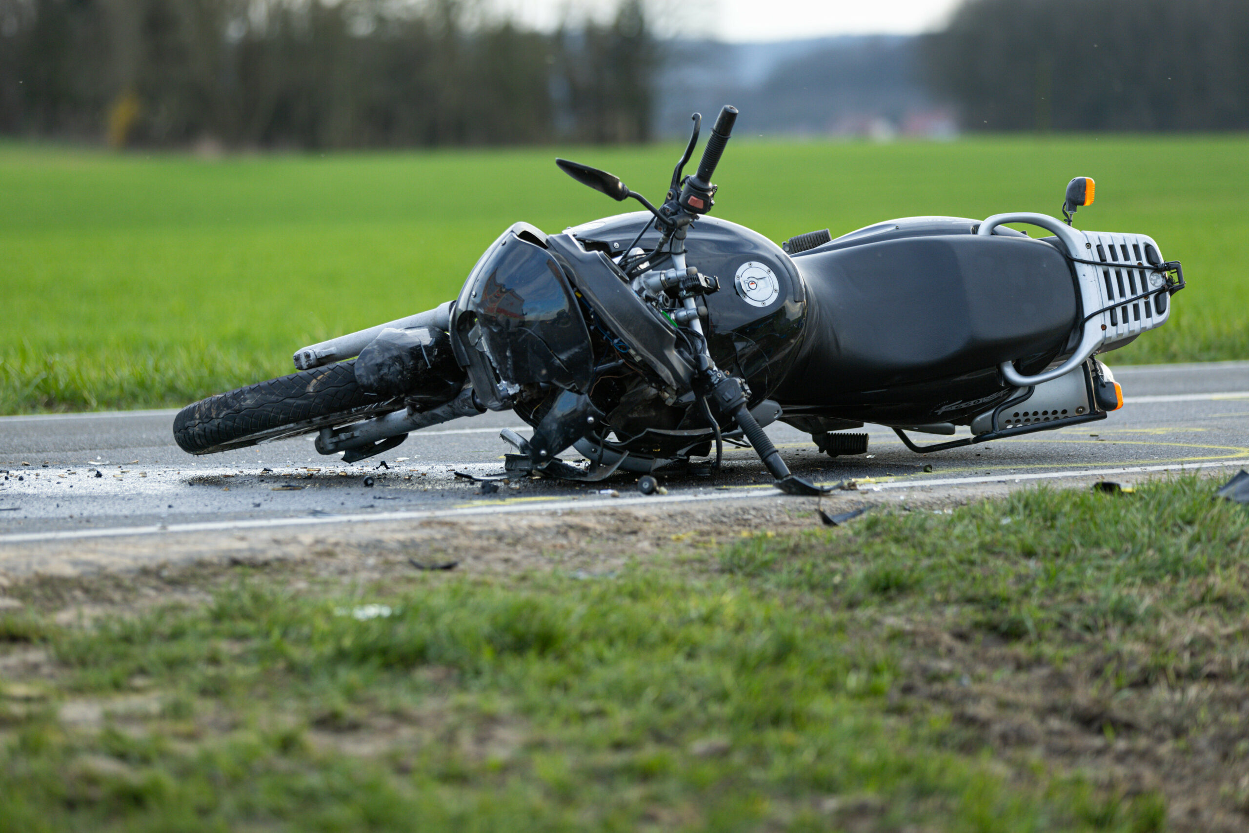 Motorrad Unfall