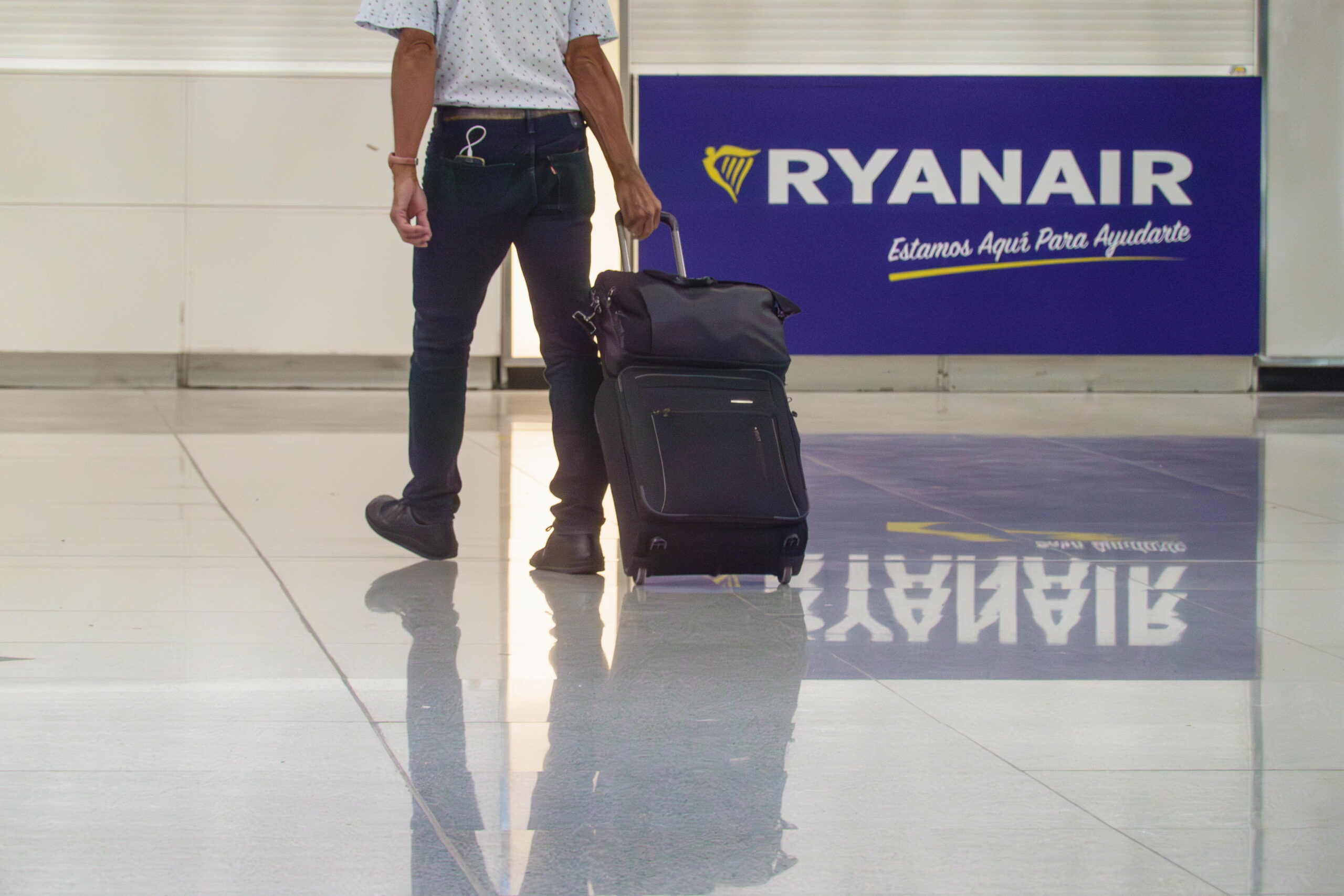 Ryanair Fluggast