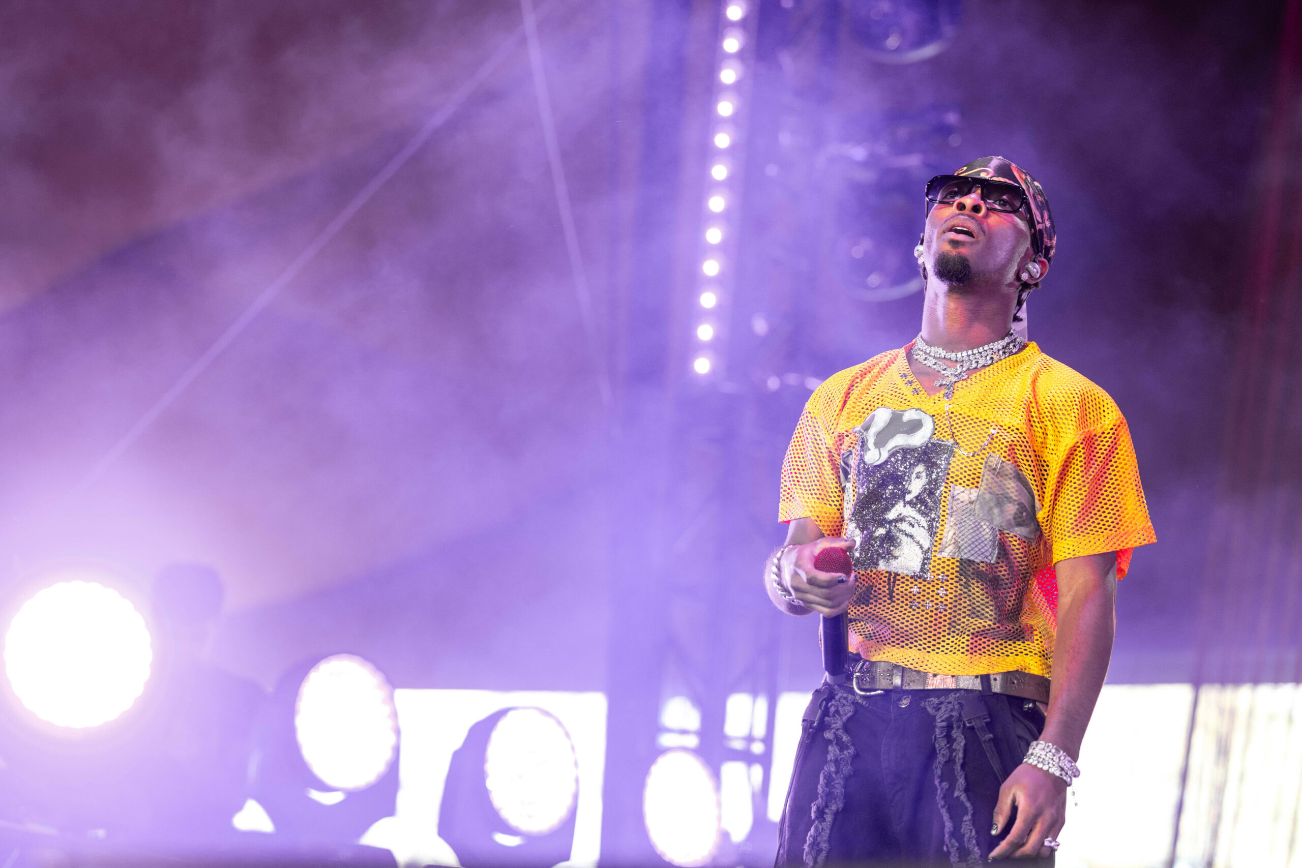 Popstar „D4vd“ beim Coachella Valley Festival im April 2025.