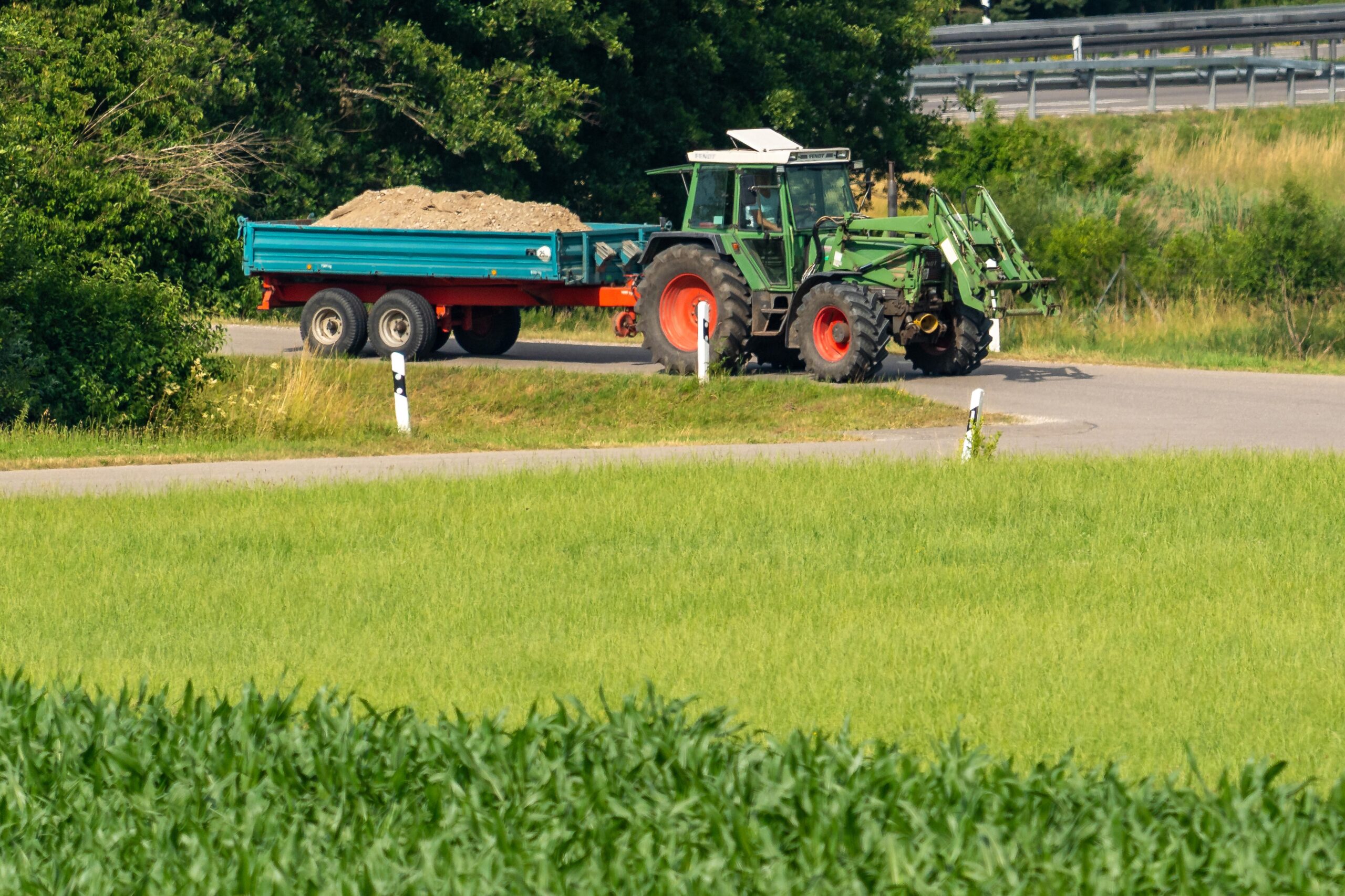 Traktor Landstraße