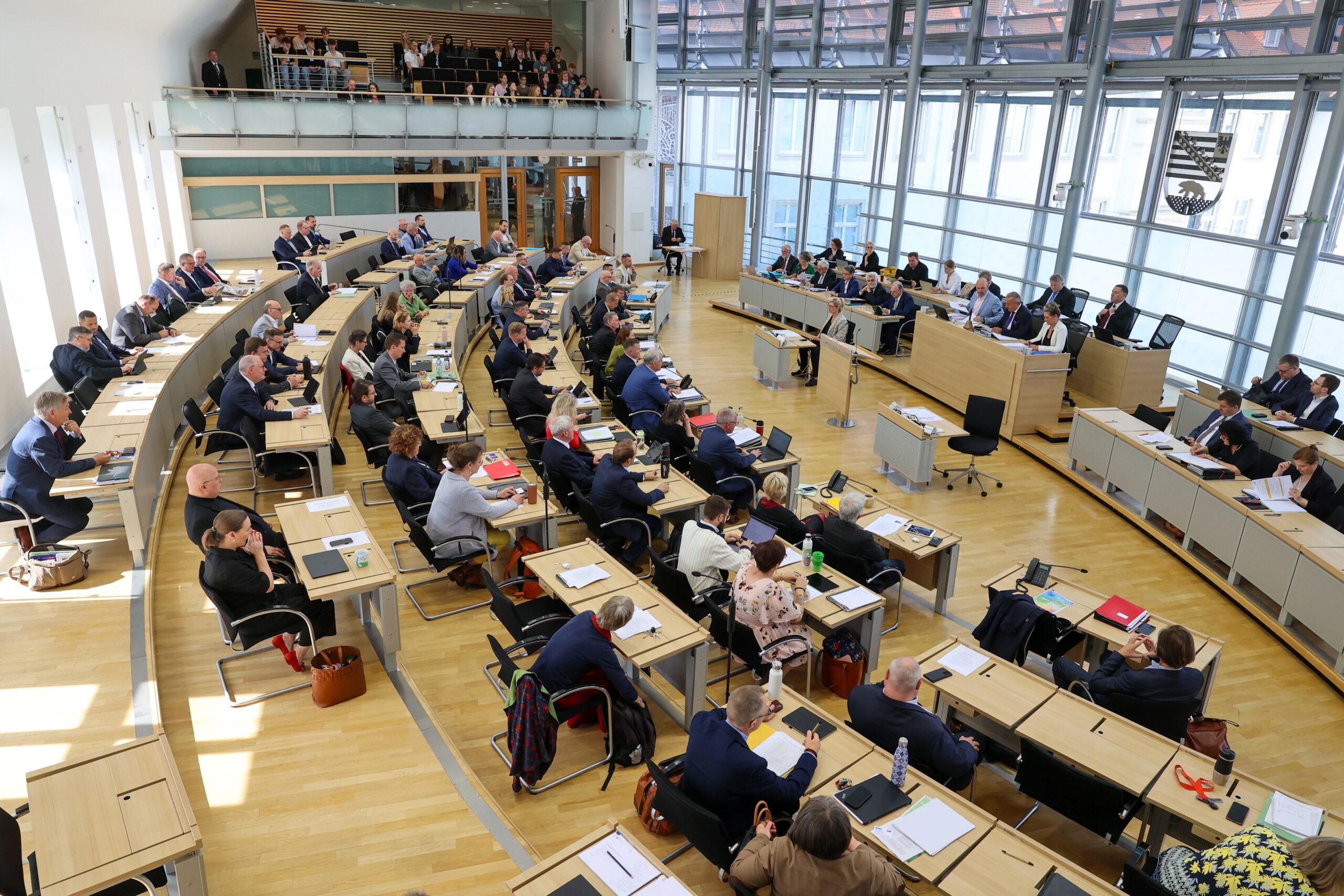 Landtagssitzung in Sachsen-Anhalt (Archivbild).