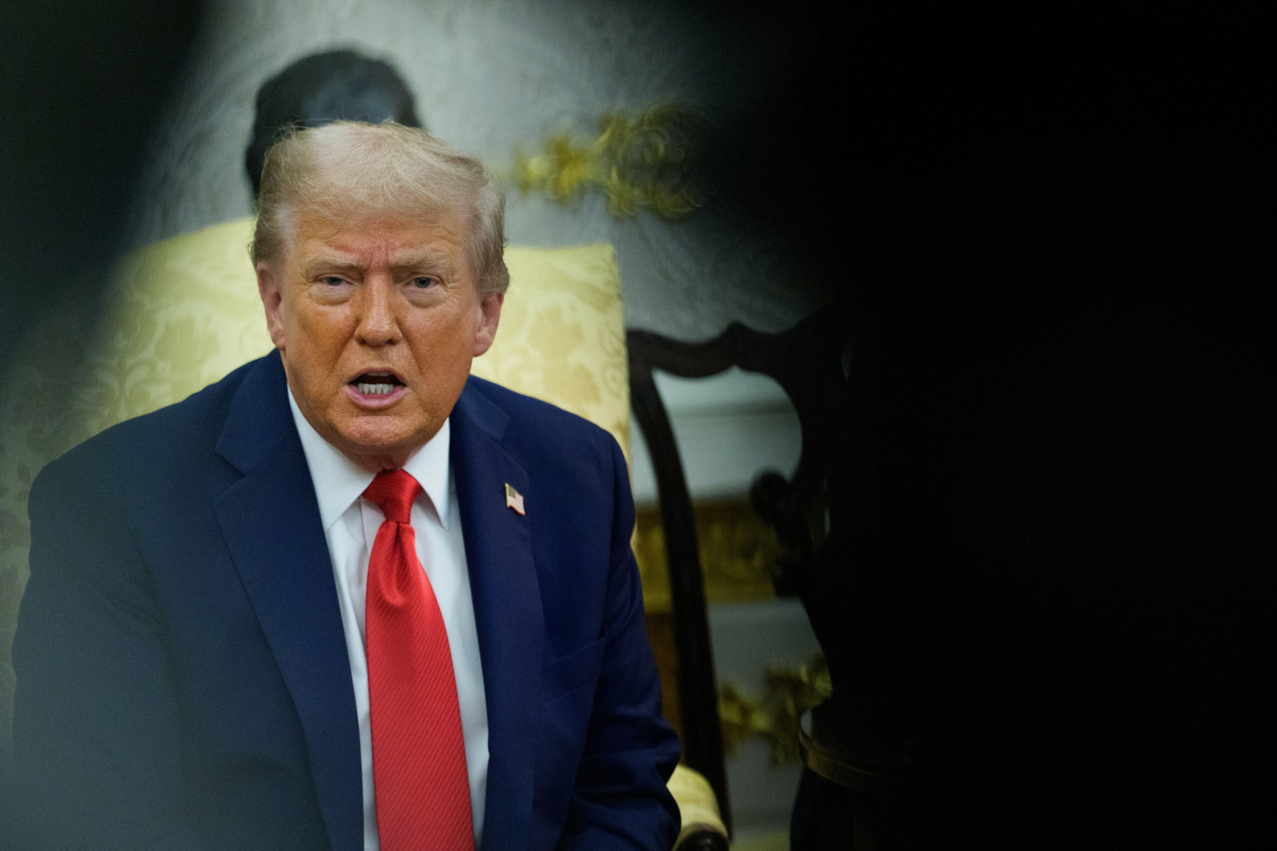 Donald Trump im Oval Office