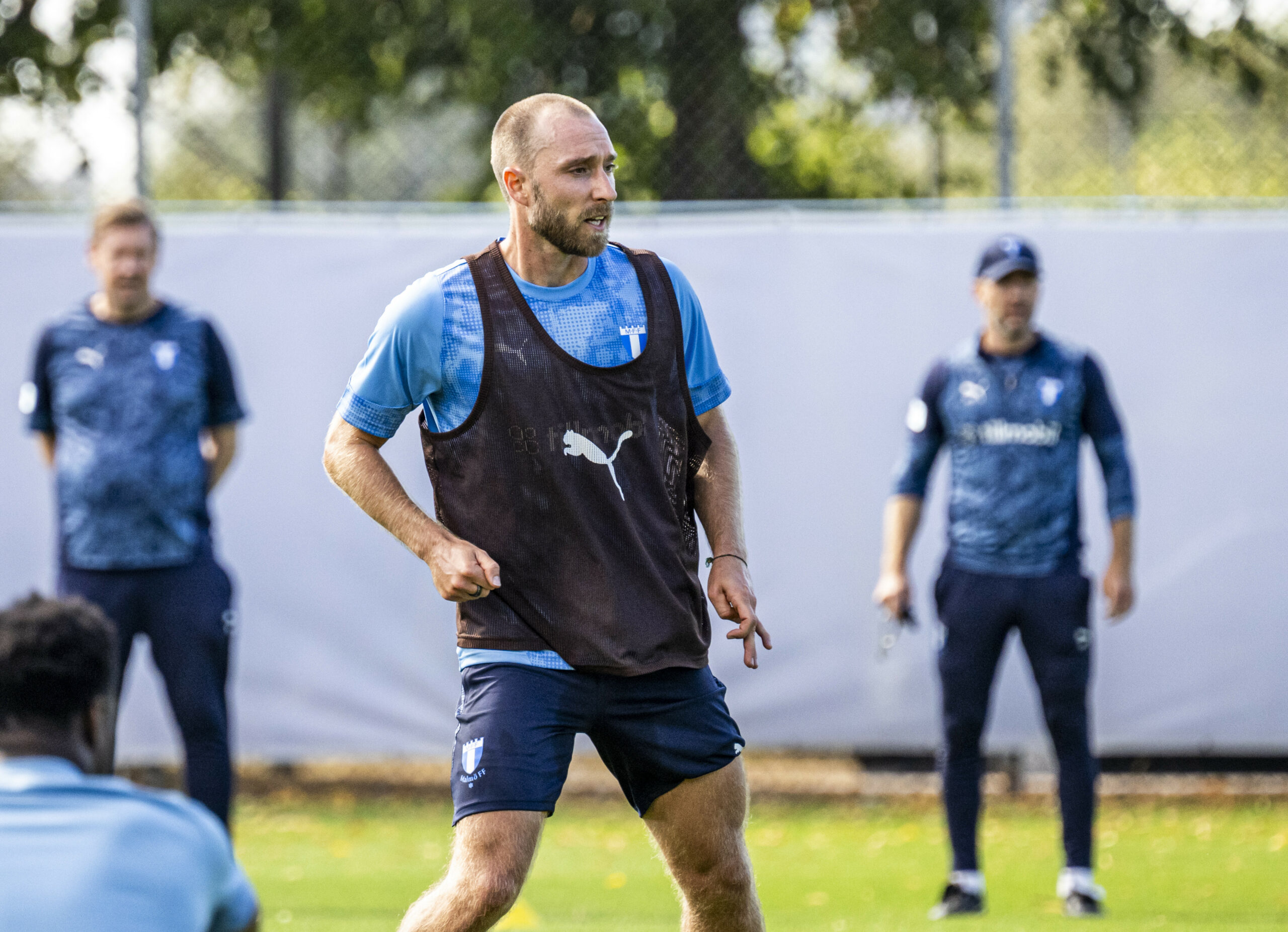 Christian Eriksen im Training bei Malmö FF