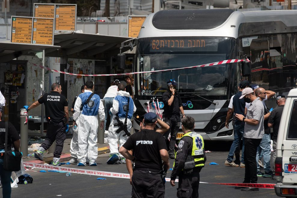 Jerusalem Anschlag Bus
