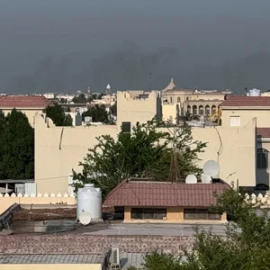 Rauch über der katarischen Hauptstadt Doha nach einem israelischen Angriff auf die Spitze der Terrororganisation Hamas.
