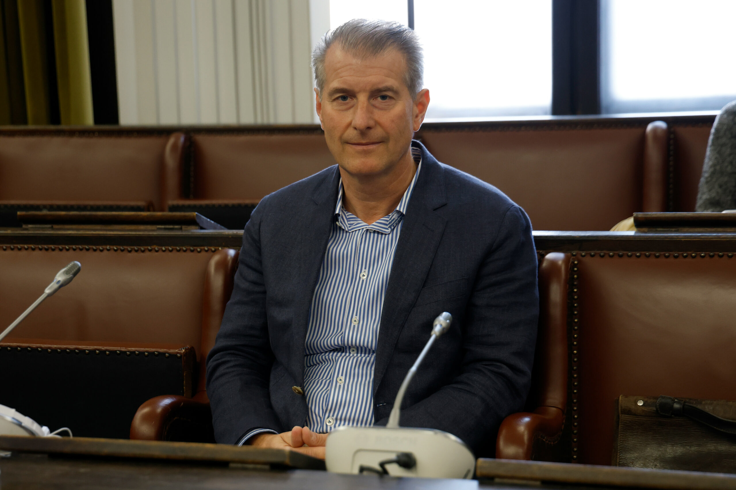 Nebenkläger Stephan Hensel, Ex-Ehemann und Vater der Kinder von Block,