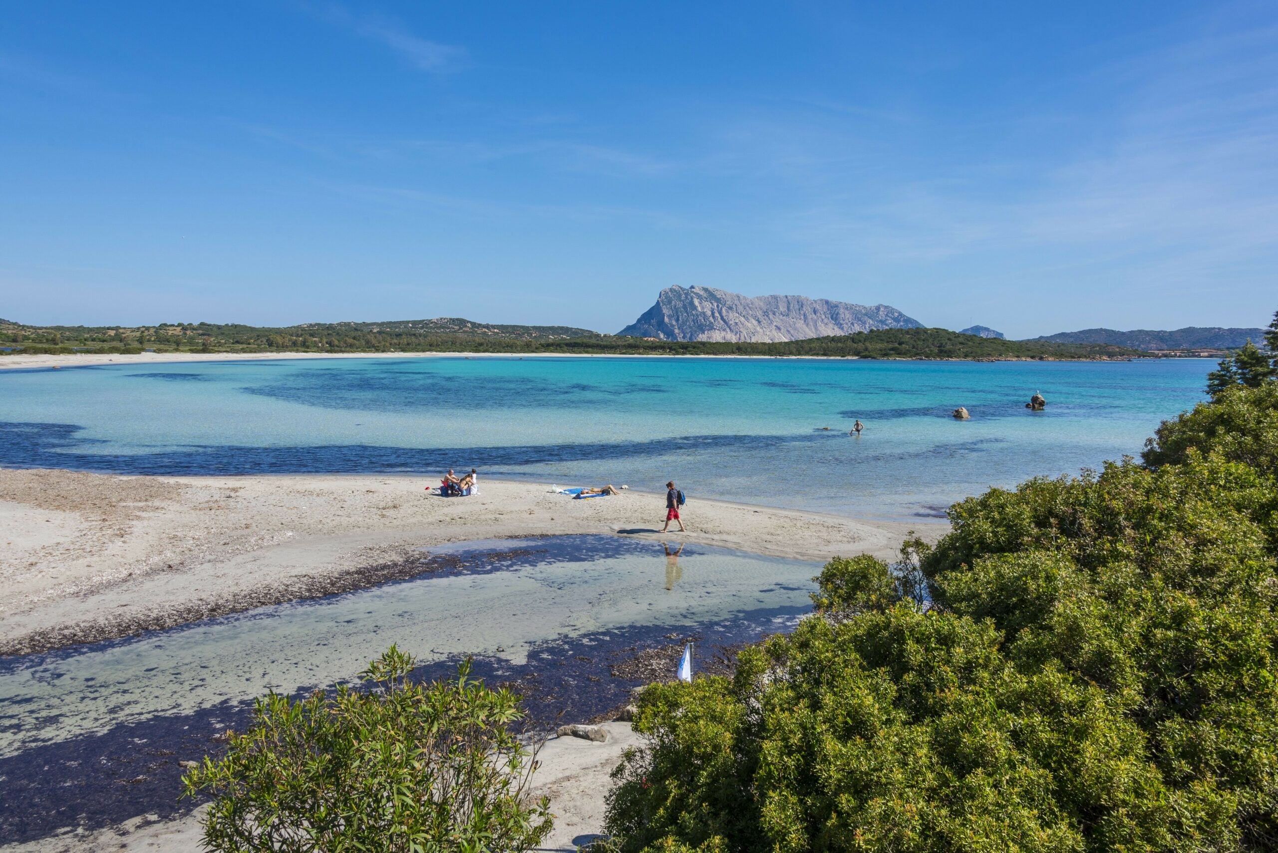Ein Strand der Gemeinde San Teodoro