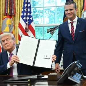 Donals Trump und Pete Hegseth