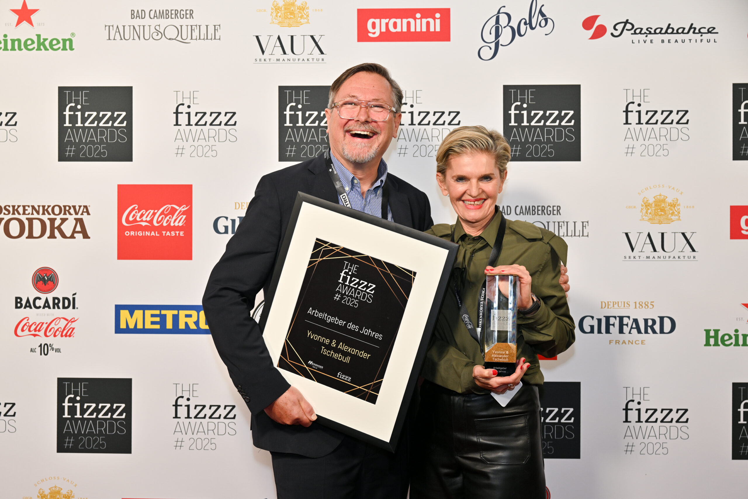Yvonne und Alexander Tschebull sind die „Arbeitgeber des Jahres“.