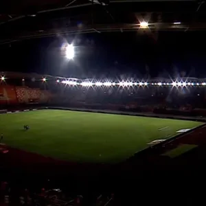 Das Stade Felix Houphouet-Boigny in der ivorischen Metropole Abidjan