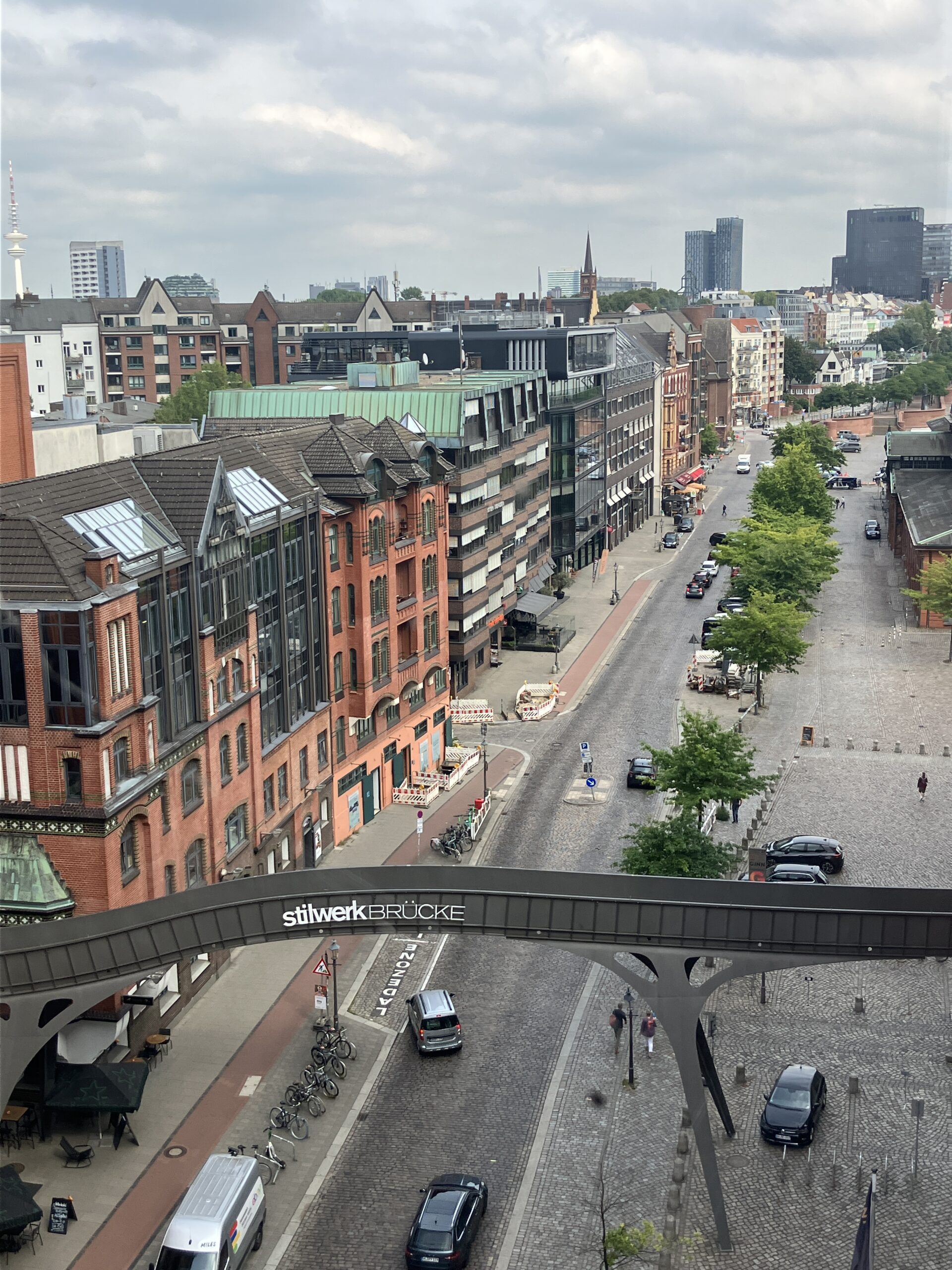 Die Große Elbstraße am Hafen (Archivbild) wird zur Baustelle.