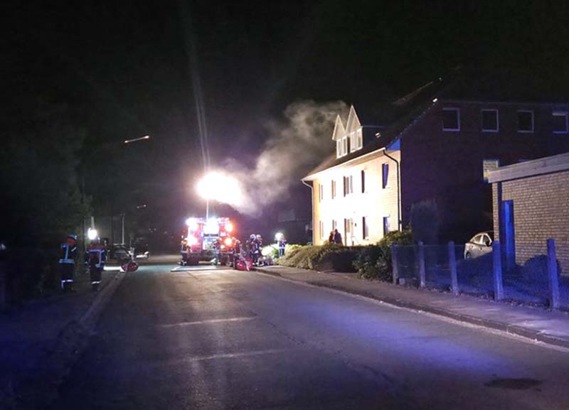 Wohnungsbrand in Visselhövede – ein Verletzter und hoher Sachschaden