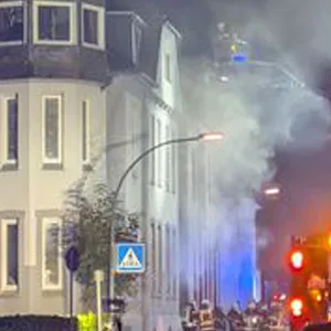 Kellerbrand in Wohnhaus in Rotenburg (Wümme) - Großalarm