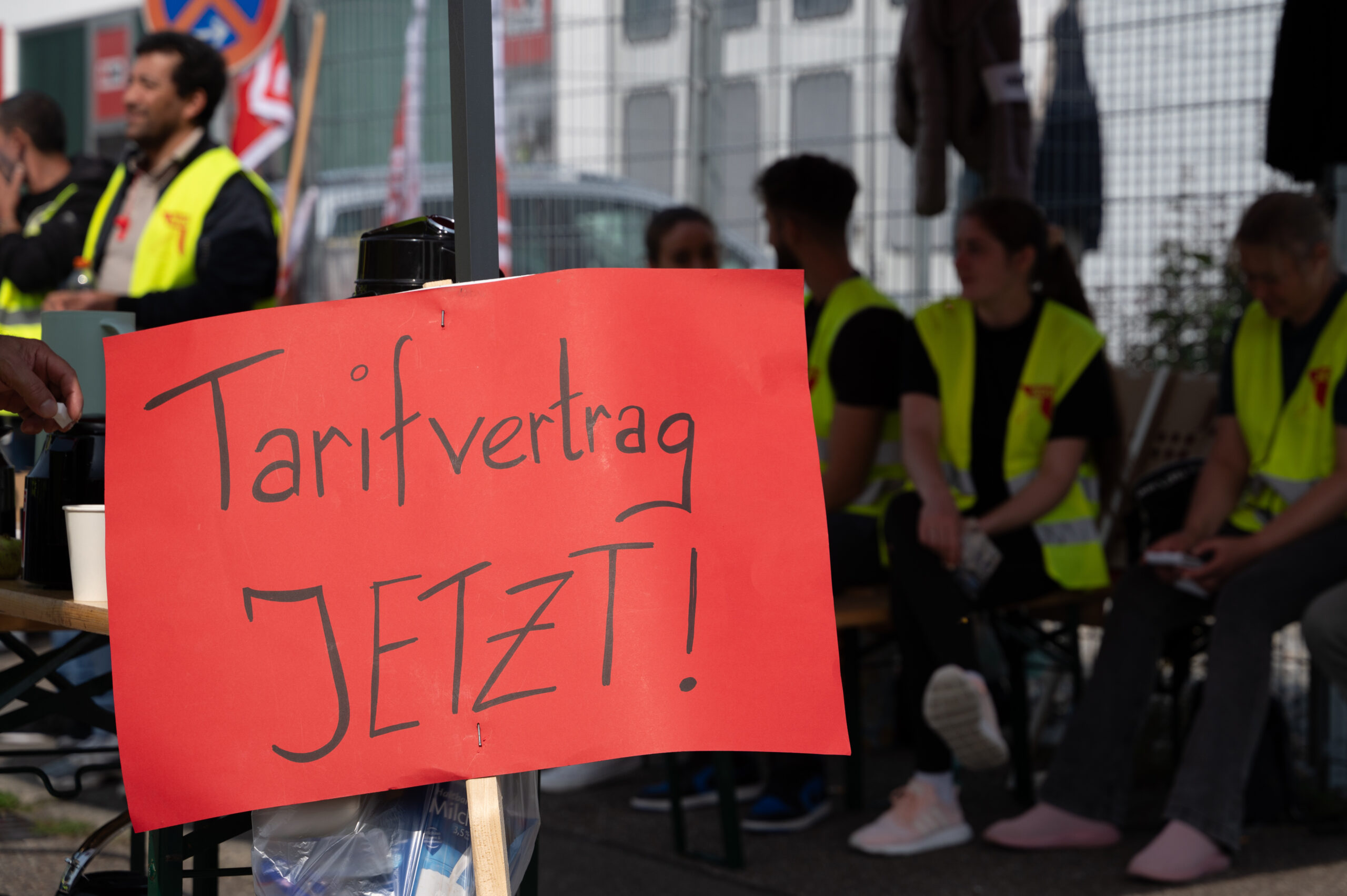 Demo für Tarifverträge