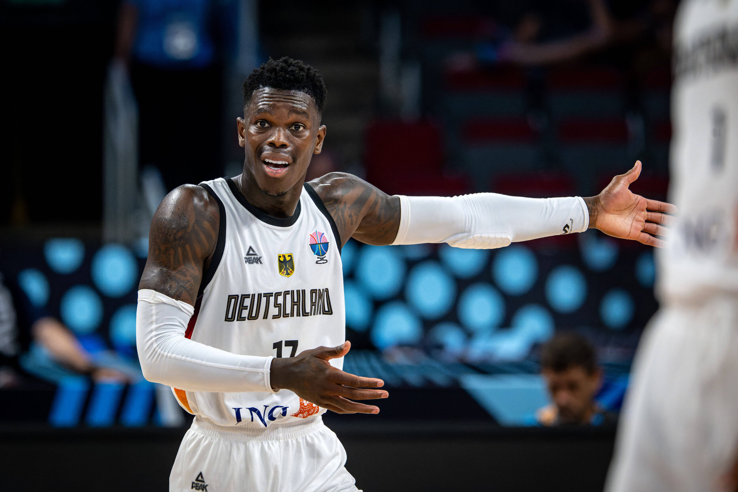 Dennis Schröder bei der Basketball-EM