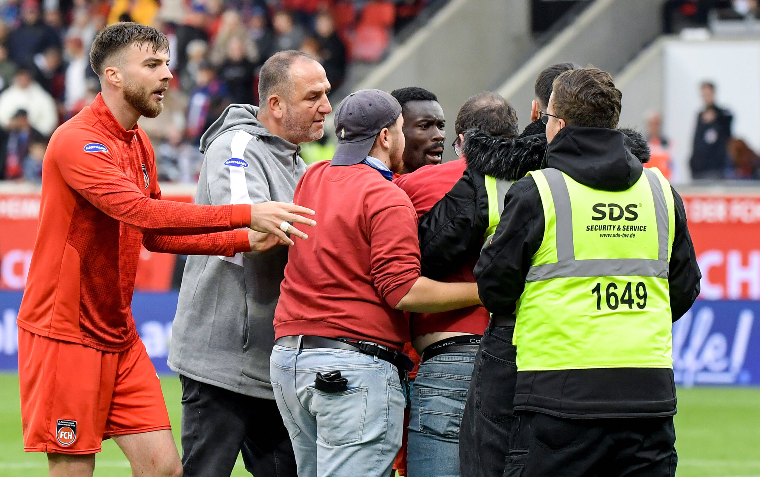 Dramatische Szenen nach dem Fan-Unfall in Heidenheim