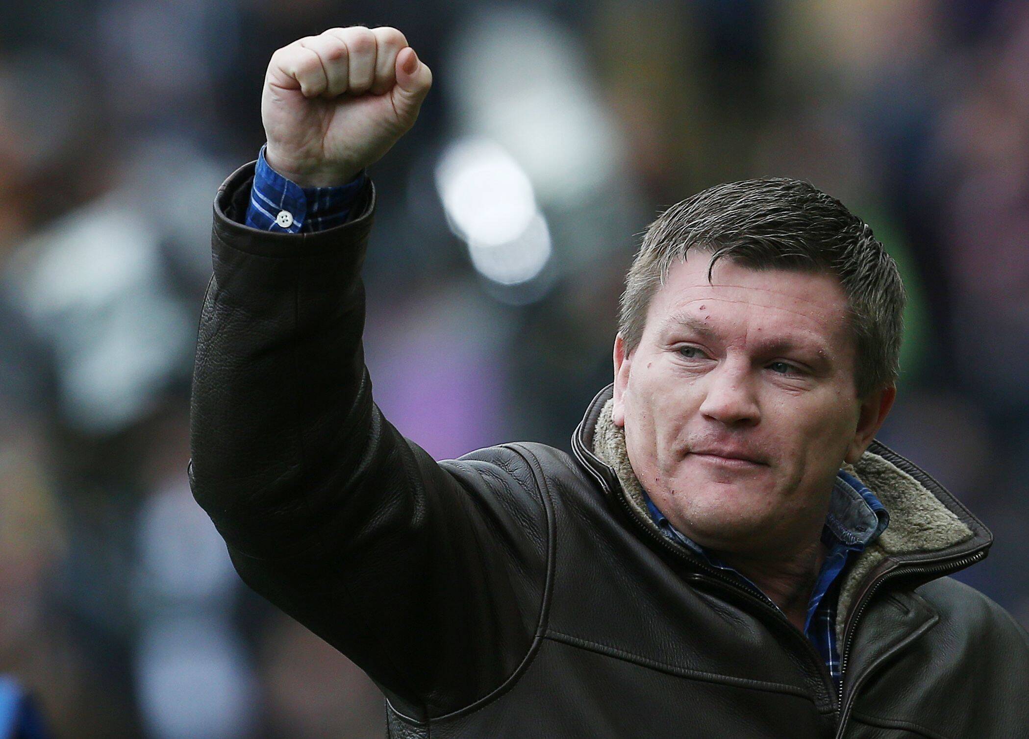 Ricky Hatton ballt die Faust