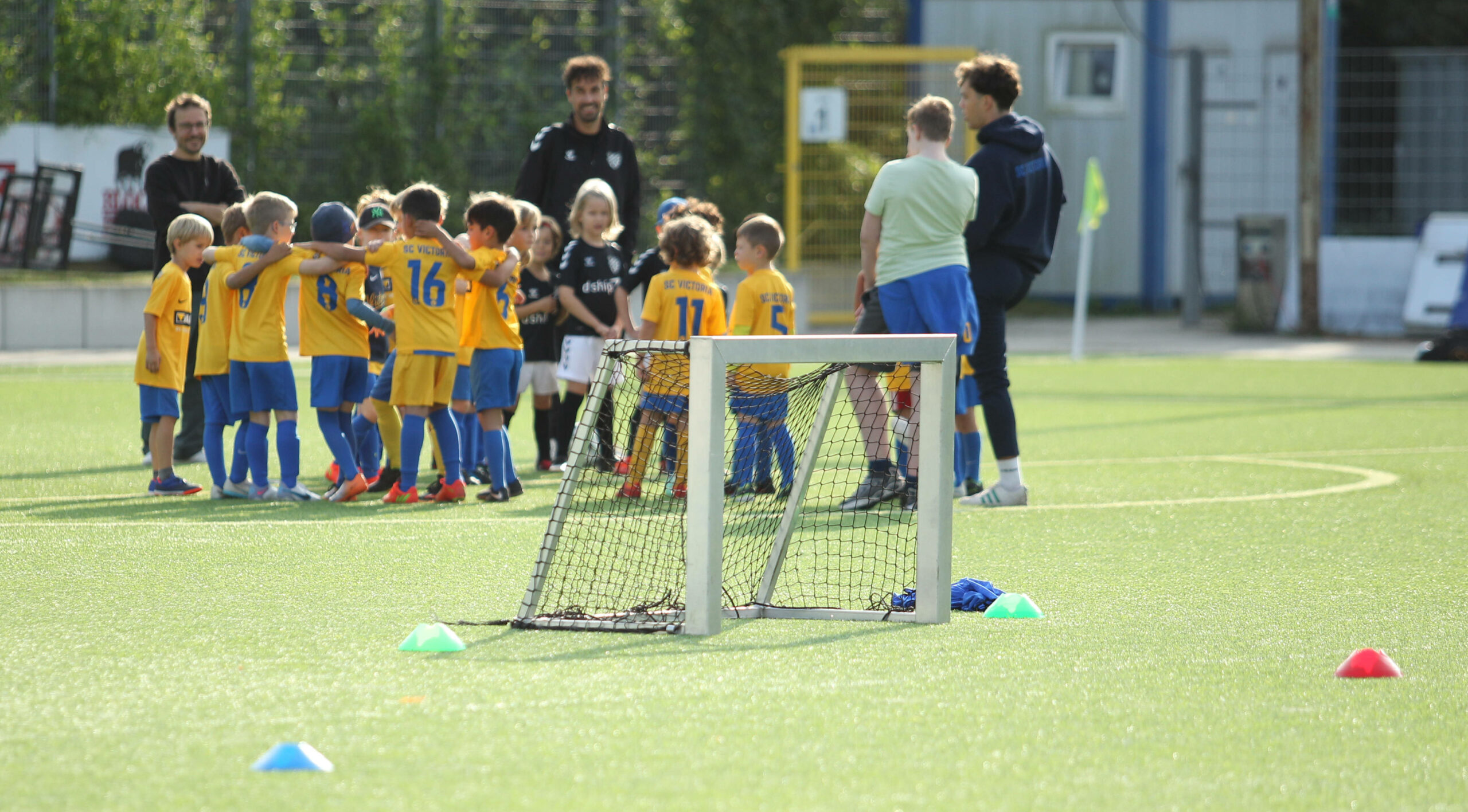 U7-Turnier des SC Victoria im Stadion Hoheluft