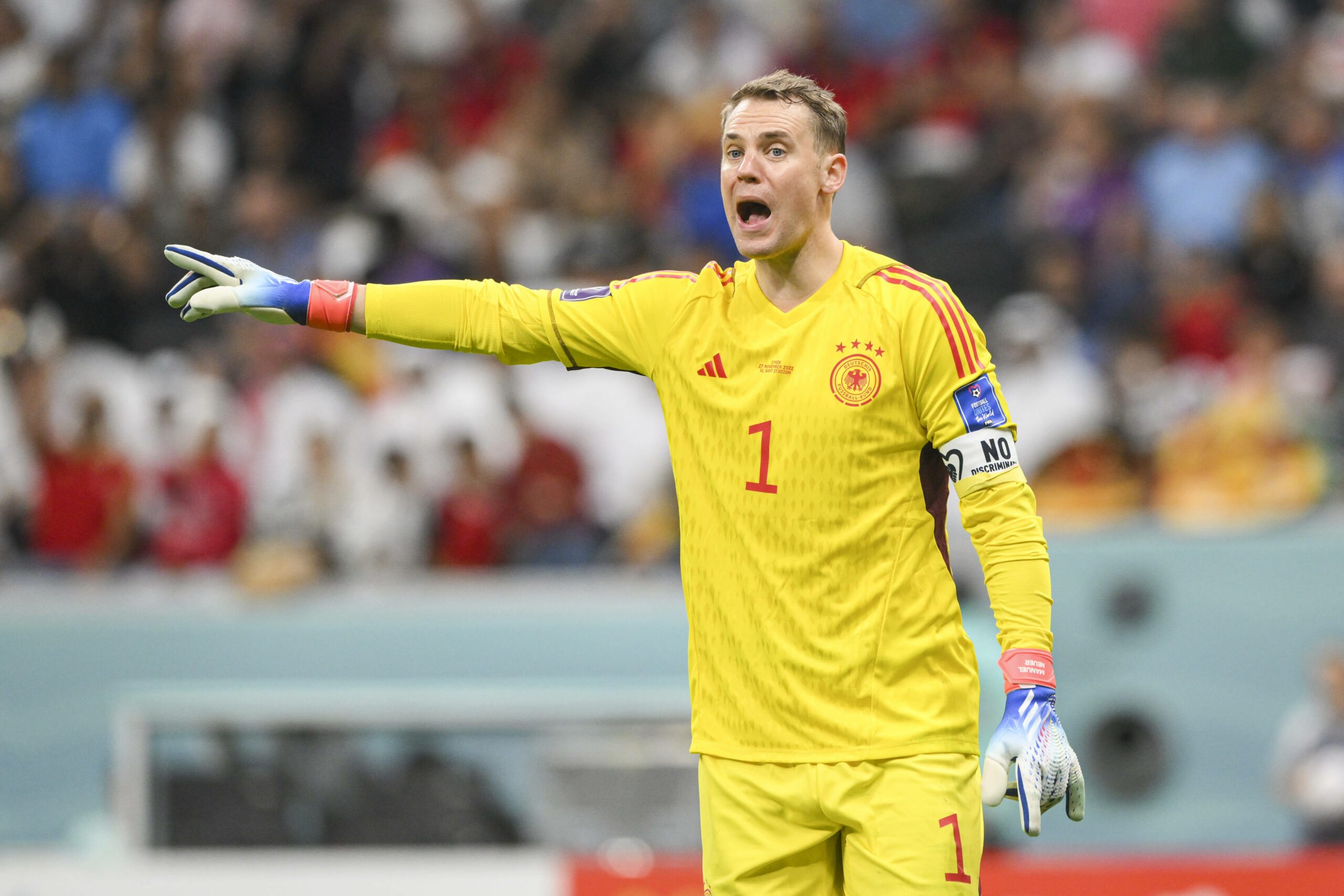 Manuel Neuer als Kapitän der deutschen Nationalmannschaft.