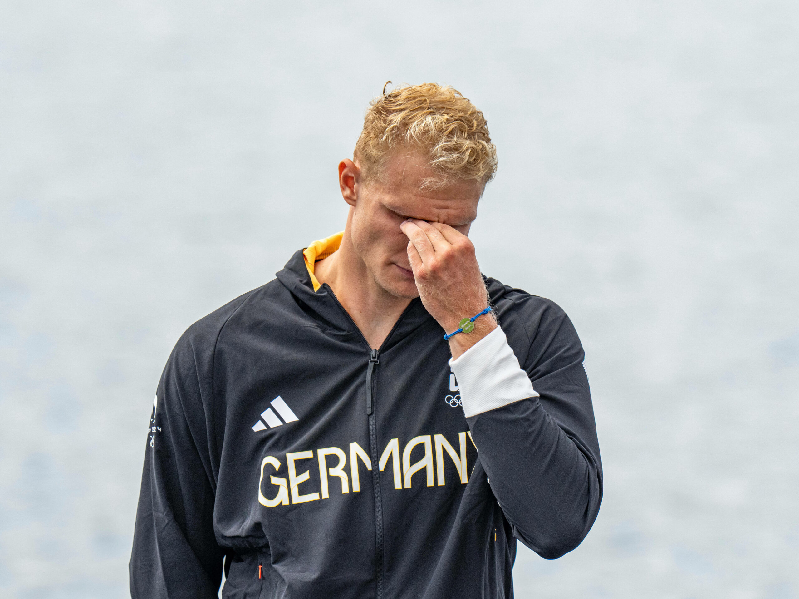 Oliver Zeidler bei der Siegerehrung