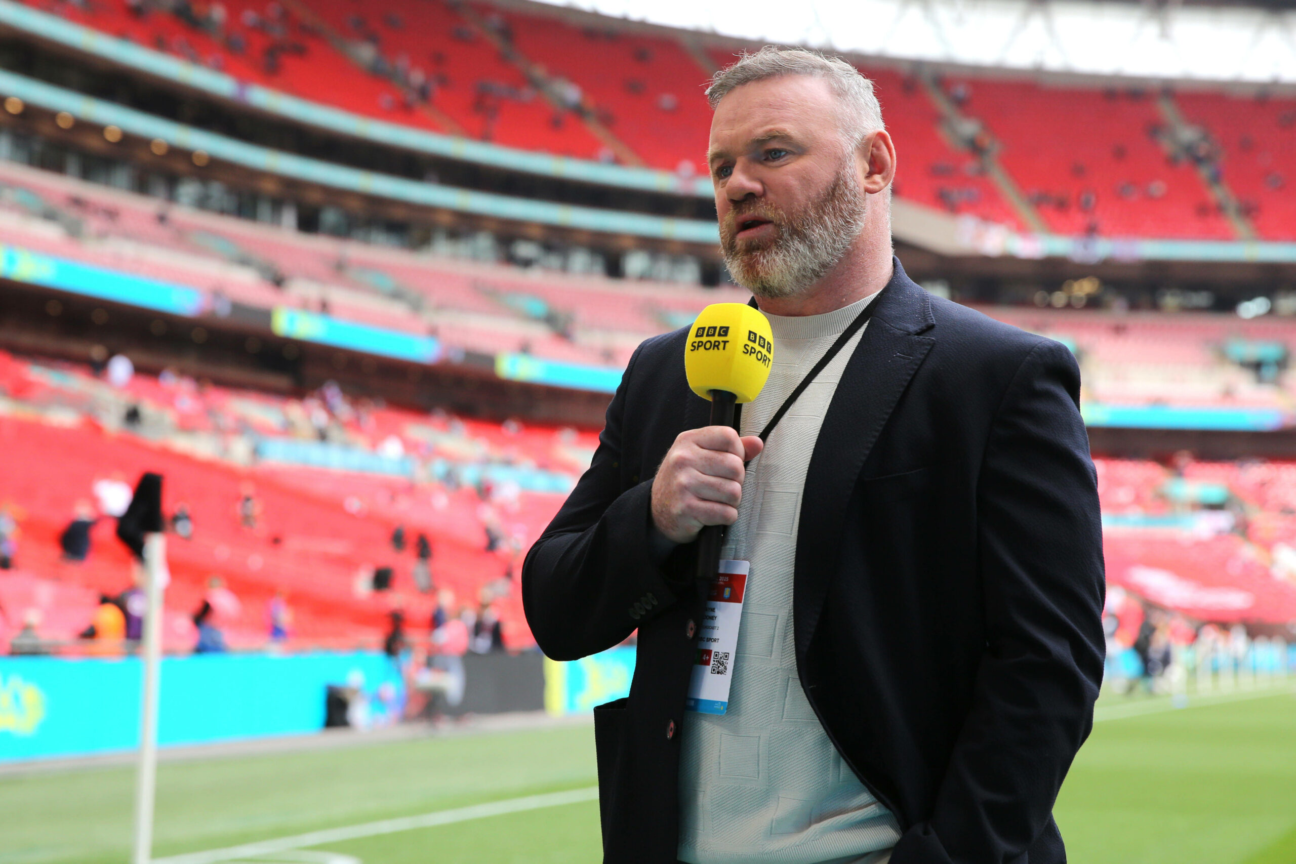 Wayne Rooney am BBC-Mikrofon