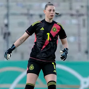 Rafaela Borggräfe im Trikot der deutschen U23-Nationalmannschaft
