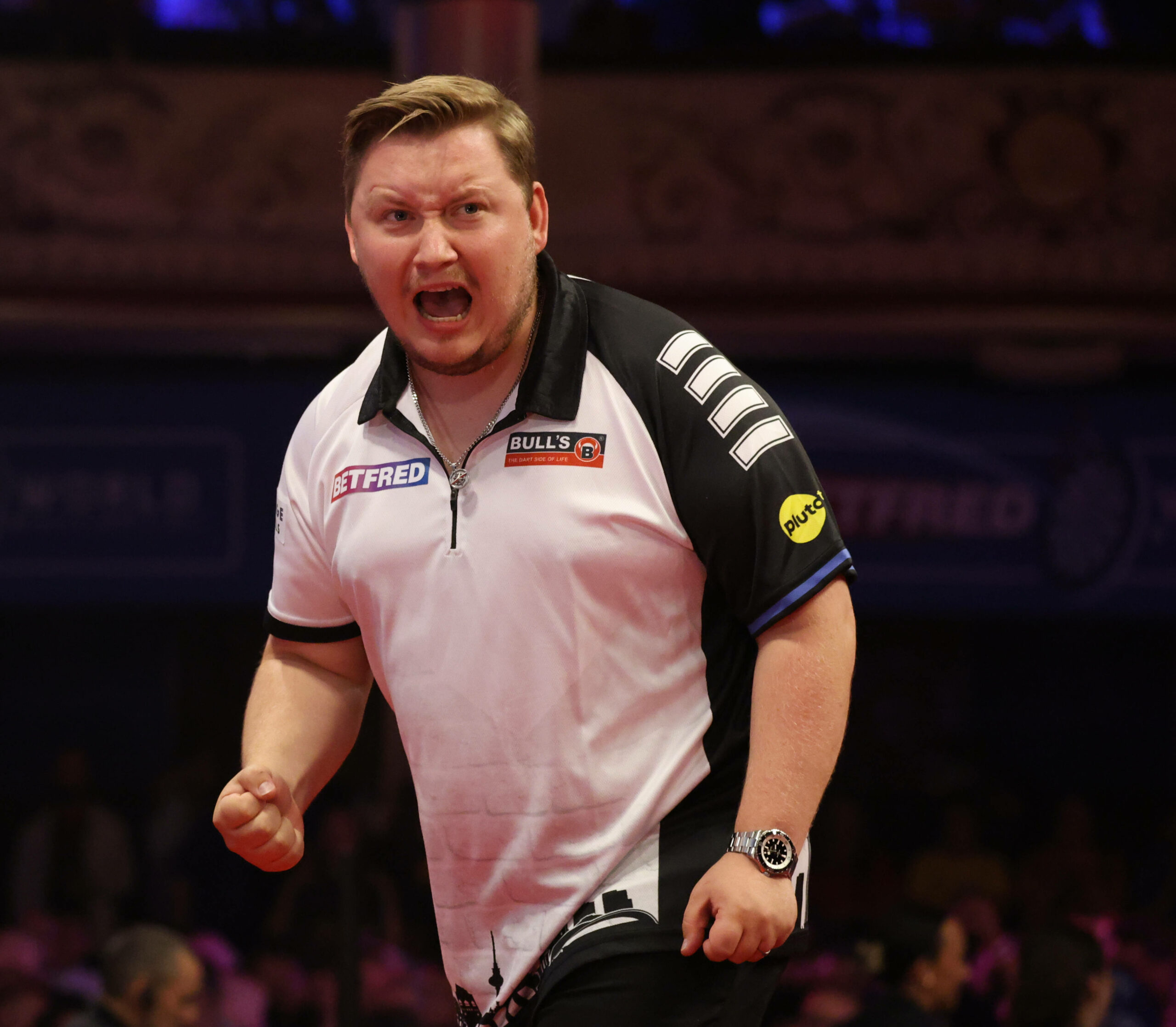 Martin Schindler jubelt