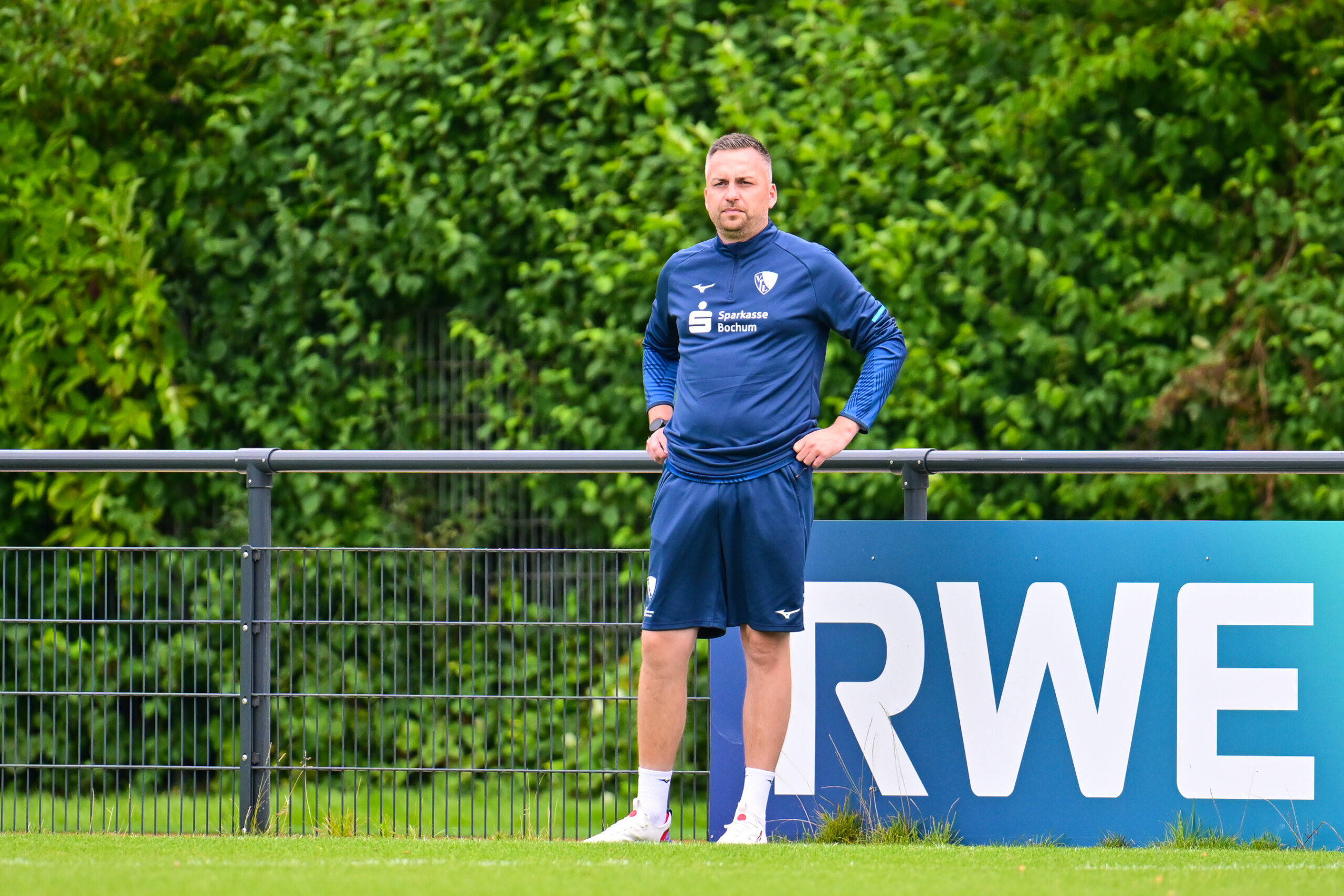 Siebers im VfL Bochum Trainingsanzug