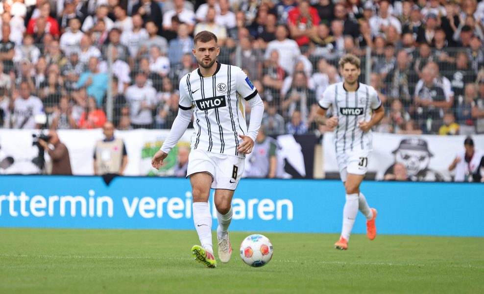 Für HSV-Leihgabe Lukasz Poreba läuft es bei der SV Elversberg bislang richtig rund.