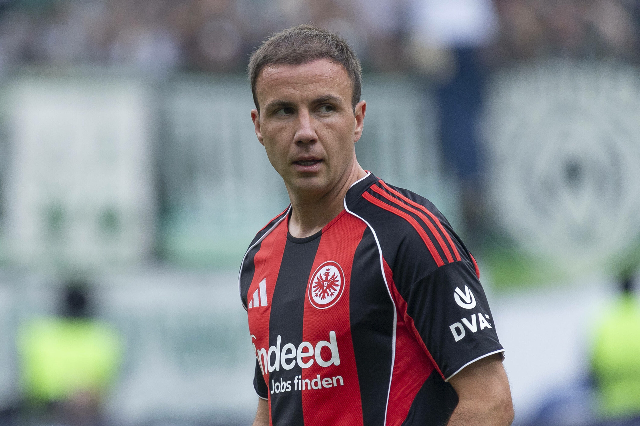 Mario Götze im Frankfurt Trikot.