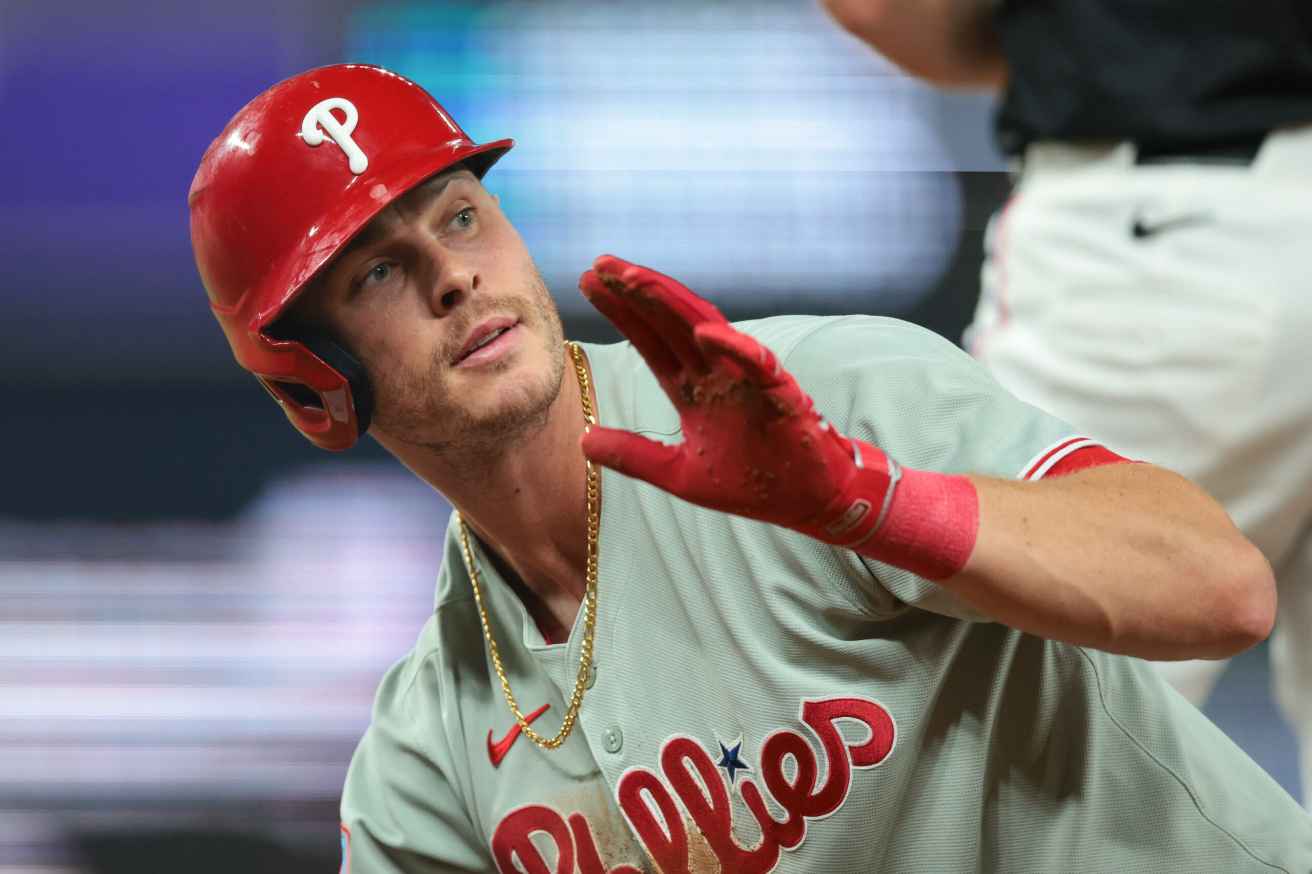 Max Kepler im Trikot der Philadelphia Phillies
