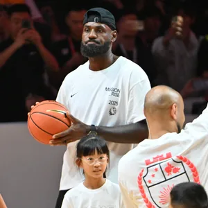 Lebron James bei einem Promo-Termin in China.