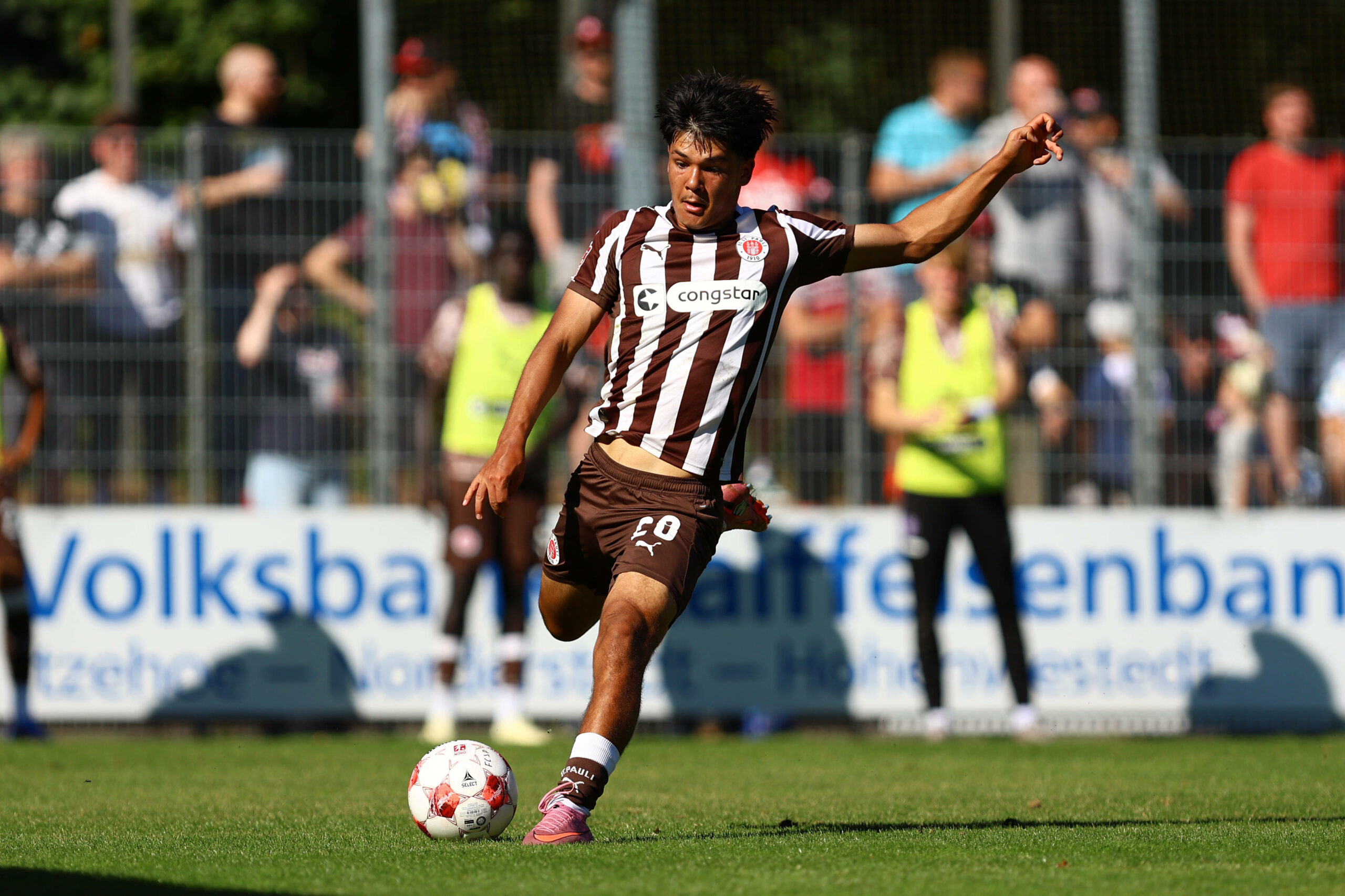 Nick Schmidt bei einem Spiel des FC St. Pauli II