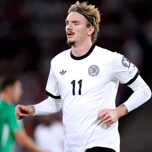 Nick Woltemade (Deutschland) im WM-Qualifikationsspiel gegen Nordirland in Köln