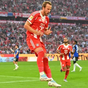 Harry Kane jubelt