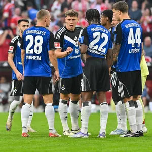 HSV-Teamkreis in der Allianz Arena