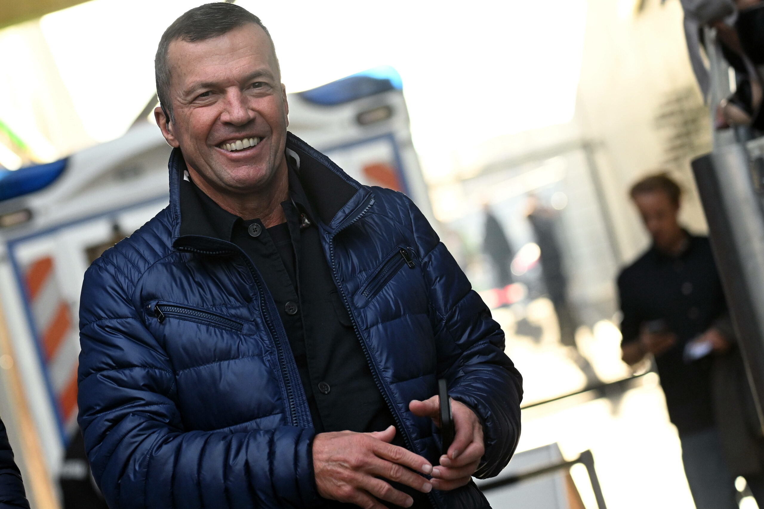 Lothar Matthäus lächelt